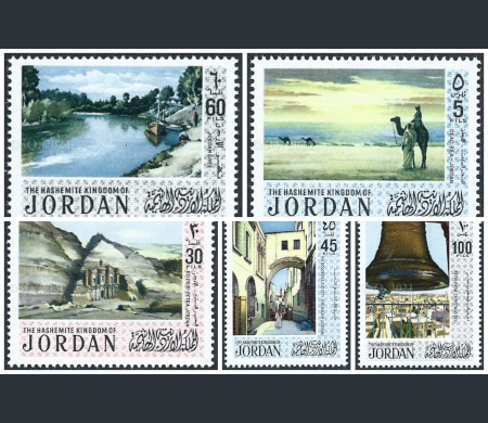 المواقع السياحية والمناظر الطبيعية في الأردن - 1971